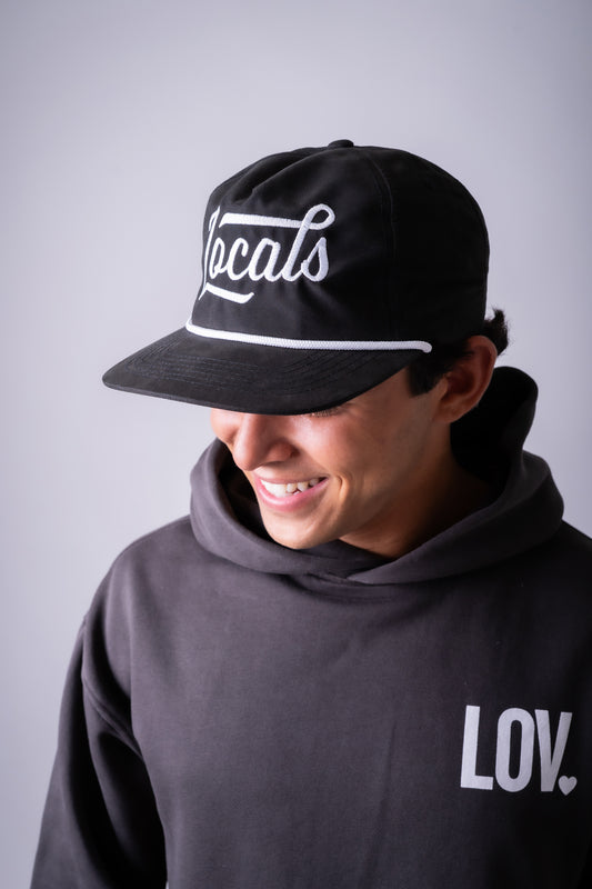 "Locals" Rope Snapback Hat