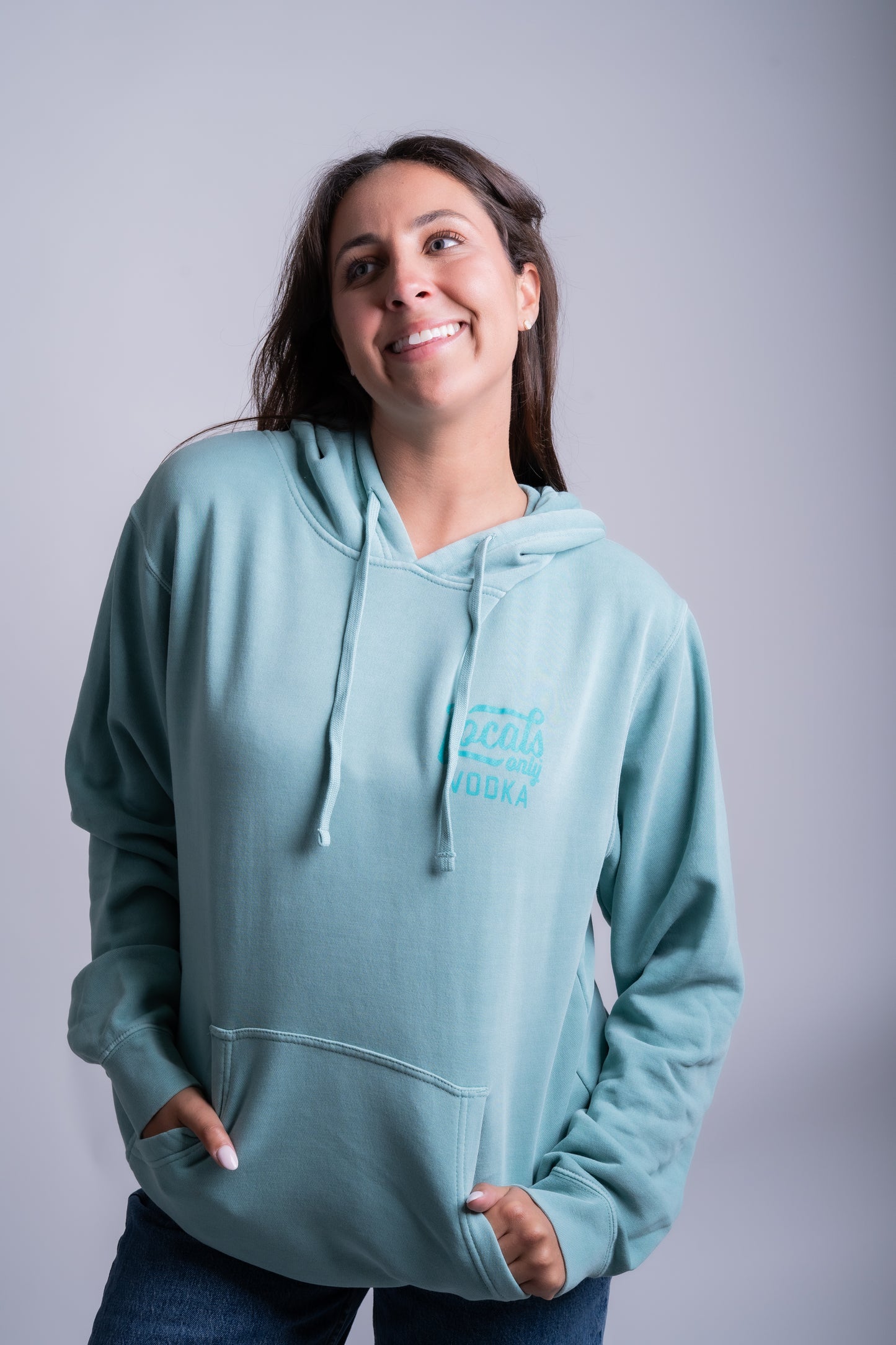 Locals Only Vodka Aqua Hoodie