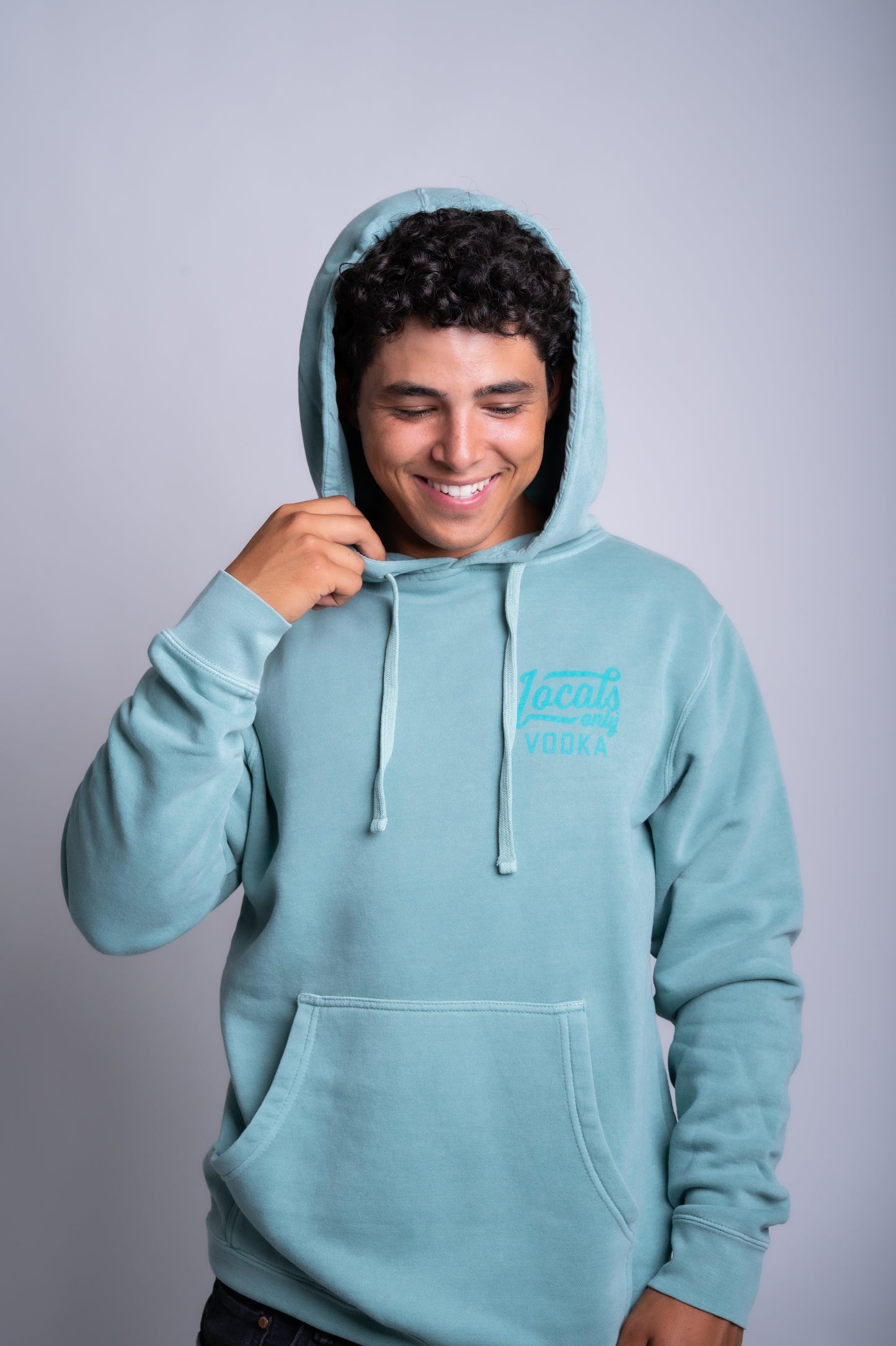 Locals Only Vodka Aqua Hoodie