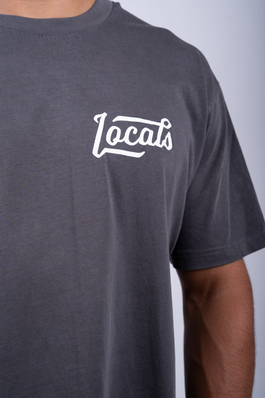 "Locals" Grey T