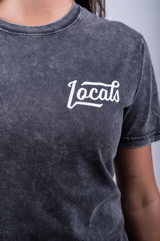 "Locals" Stone Wash T