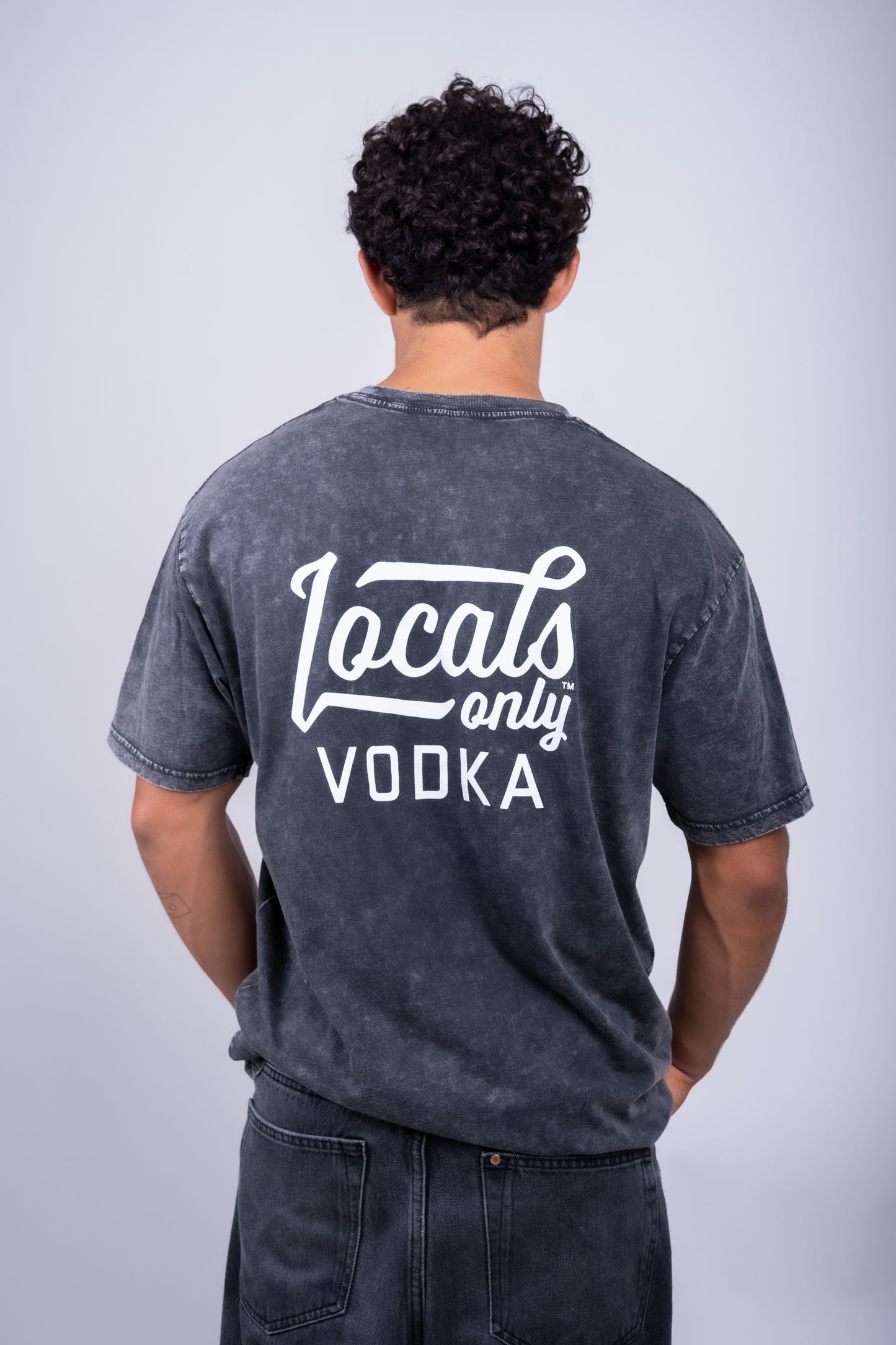 Locals Only Vodka Stone Wash T