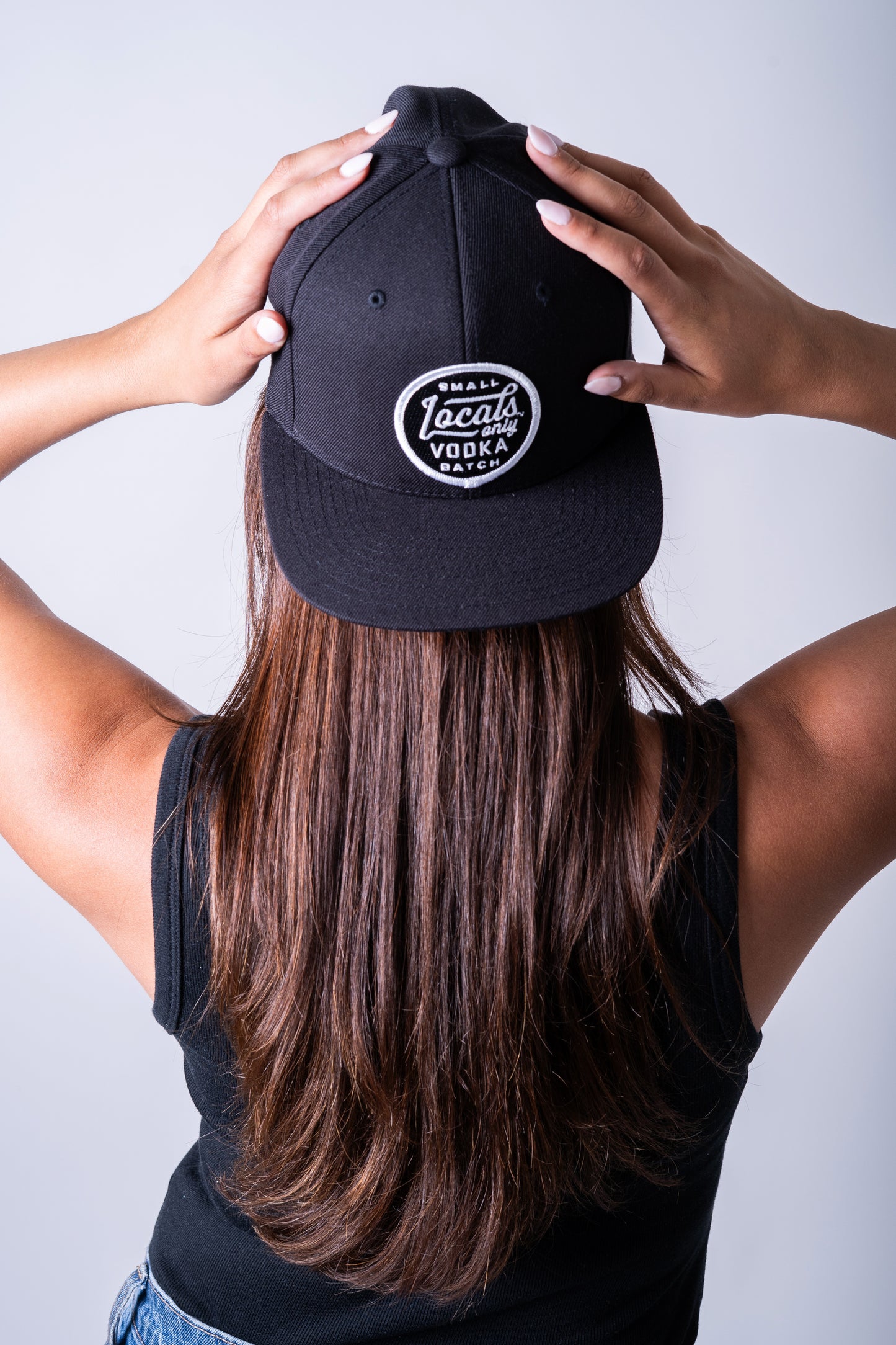 Locals Only Vodka Snapback Patch Hat