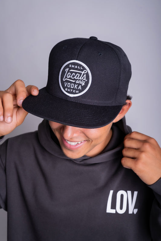 Locals Only Vodka Snapback Patch Hat